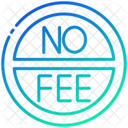 No fee  Icon