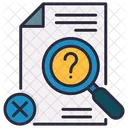 Document File Find Icon