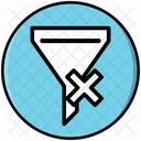 Clear Filter Funnel Icon
