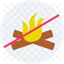 No Fire Warning Fire Icon