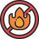 No Fire Burn Icon