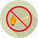 No Firing Bonfire Caution Icon