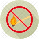 No Firing Bonfire Caution Icon