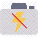 No Flash Photography Icon