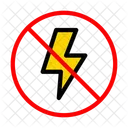 Light Flash Ban Icon