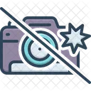 No Flash Flash Light Flash Off Icon