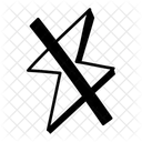 Ban No Flash No Light Icon