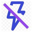 No Flash Flash Charge Icon