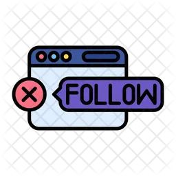 - no follow  Icon