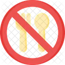 No Food Prohibited Food Prohibited Icon
