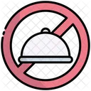 No Food Fasting No Eat Icon