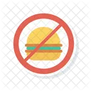 No Food Block Notallowed Icon
