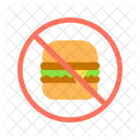 No Food Meal Lunch Icon