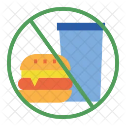 No Food And Drink  Icon