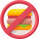 No Food Fasting Ramadan Icon