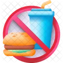 No Food Fasting Ramadan Icon