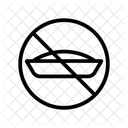 Ramadan No Food Icon