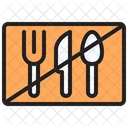 No Food Together  Icon