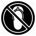 No Footwear Icon