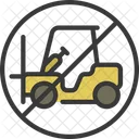 No Forklift  Icon