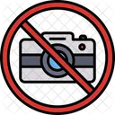 No Foto Prohibido Camara Icono