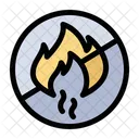 No fuego  Icono
