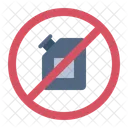 No Fuel Ban Fuel Fuel Forbidden Icono