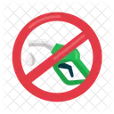 No Fuel Flat Icono