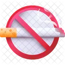 No Fumar Cigarrillo Fumar Icono