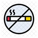 No Permitido Cigarrillo Fumar Icono