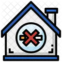 No Fumar Hogar Casa Icon