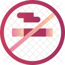 No Fumar Prohibicion Cigarrillo Icon