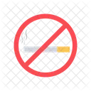 No Fumar Prohibido Cigarrillo Icono