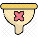 Funnel Cross Delete Icon