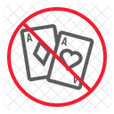 Gambling Casino Stop Icon