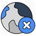 No Globe No Map No Planet Icon