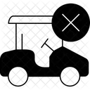 No golf cart  Icon