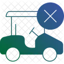 No golf cart  Icon