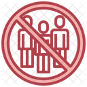 No Group Users Men Icon