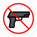 Weapon Pistol Banned Symbol