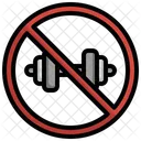 No Gym  Icon