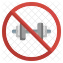 No Gym  Icon