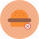 Sin hamburguesa  Icono