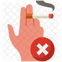 No Hand Cigarette  Icon