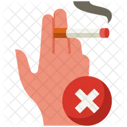 No Hand Cigarette  Icon