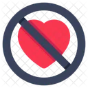 No Heart Affection No Love Icon