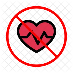 No Heartbeat  Icon