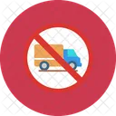 Stop Truck Vehicle Ban Vehicle Restricted Icon