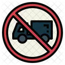 No Heavy Vehicles  Icon