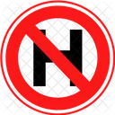 No Helicopter Landing Helicopter Landing Not Permitted Icon